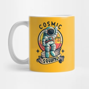 Cosmic Sound Astronaut Mug